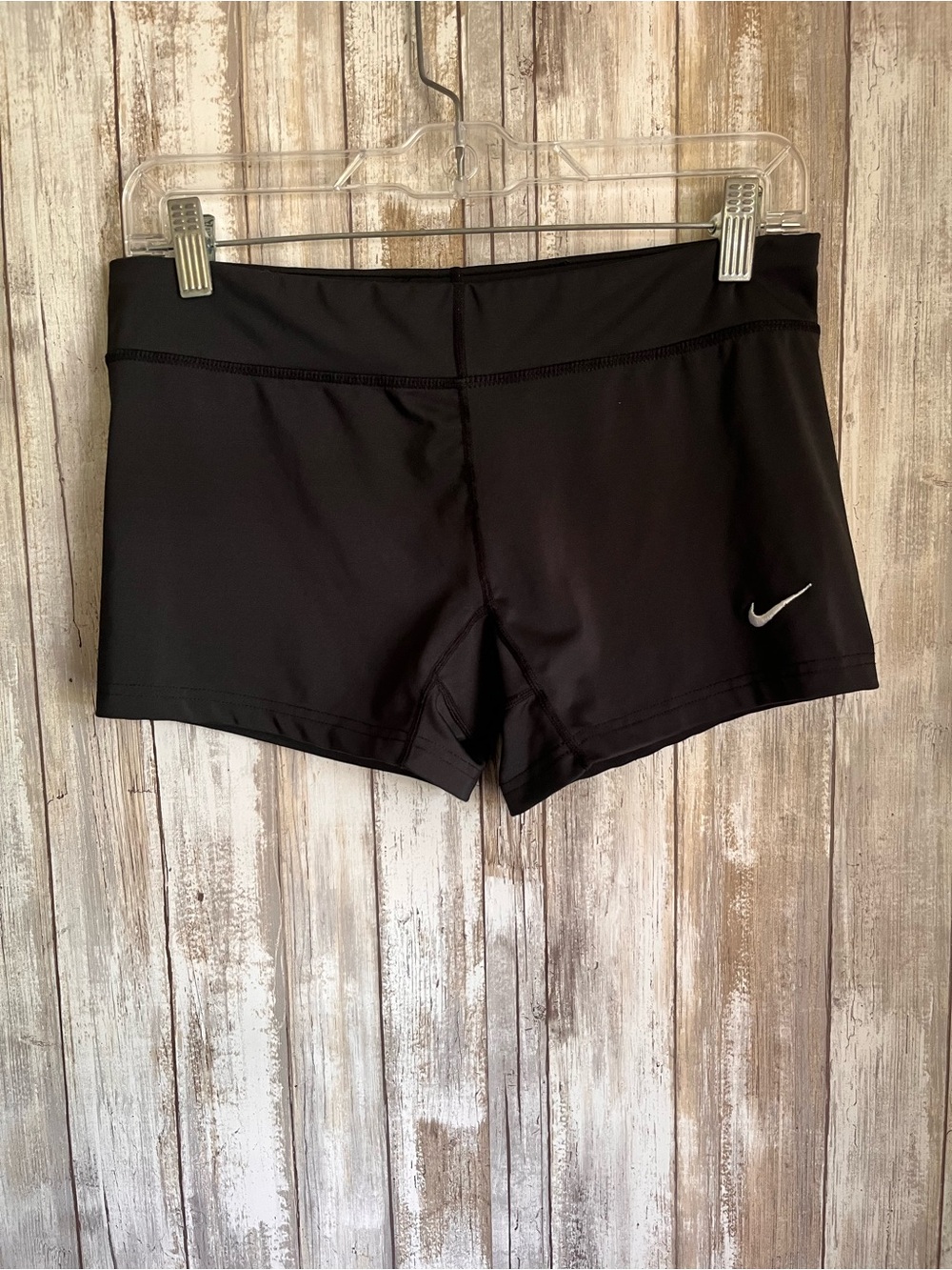 Nike Dri-FIT Black Compression Shorts Women’s Medium 4” Inseam Athletic
